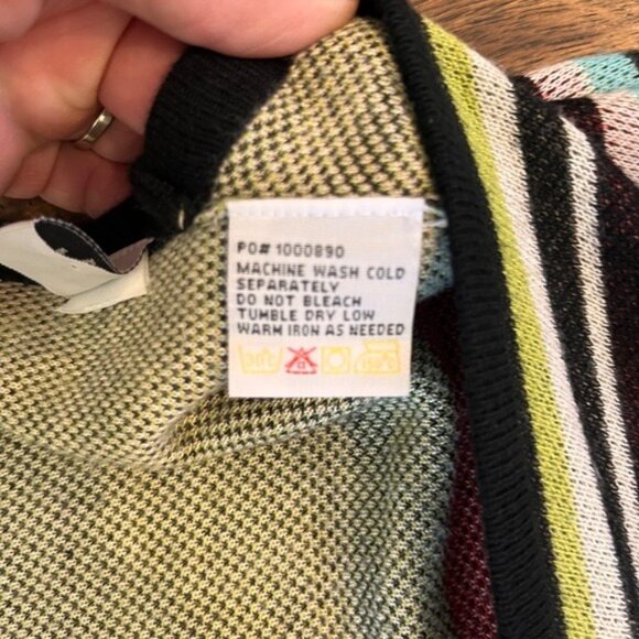 Rancho Estancia Western Aztec Colorful Print Shawl Poncho OS Rodeo Festival - Picture 4 of 7